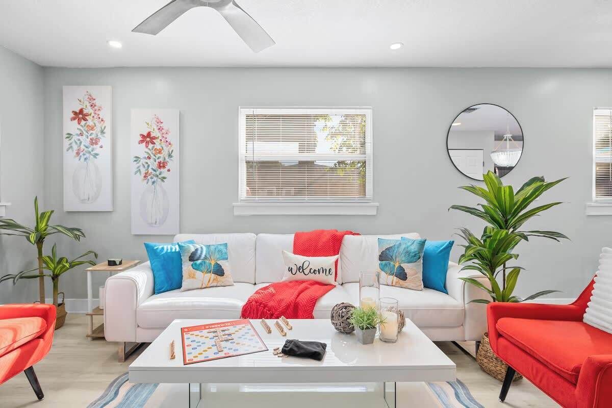 TV, video games, offices