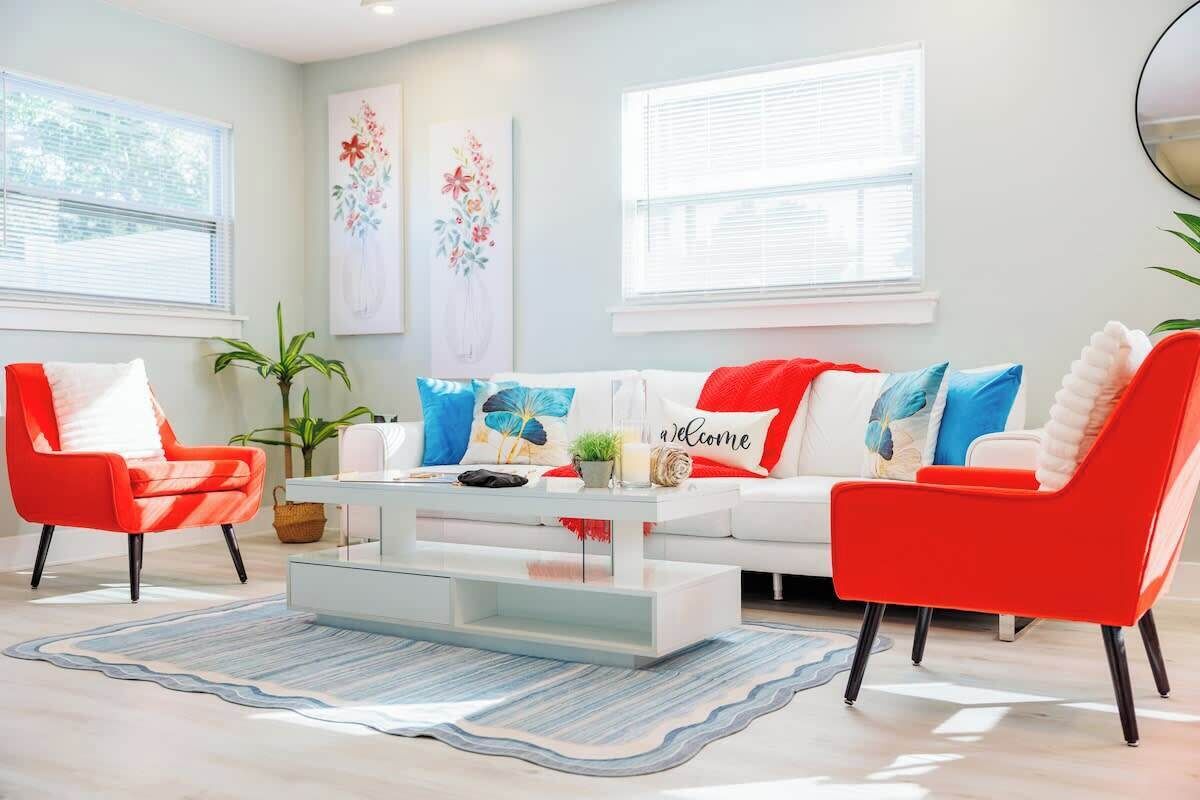 TV, video games, offices