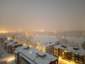 Land view from property - Homelike 3BR Apt. in Centre of Rovaniemi (Rovaniemi)