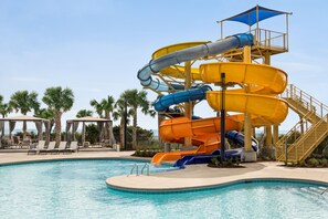 Condo, 2 Bedrooms | Pool | Indoor pool, a heated pool - Oceanview Condo With Amenities, 703 Royale Palms 2 Bedroom Condo (Myrtle Beach)