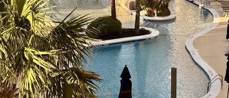 Apartment, 2 Schlafzimmer | Pool | Innenpool, beheizter Pool