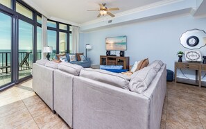 Apartment, 3 Schlafzimmer | Wohnbereich