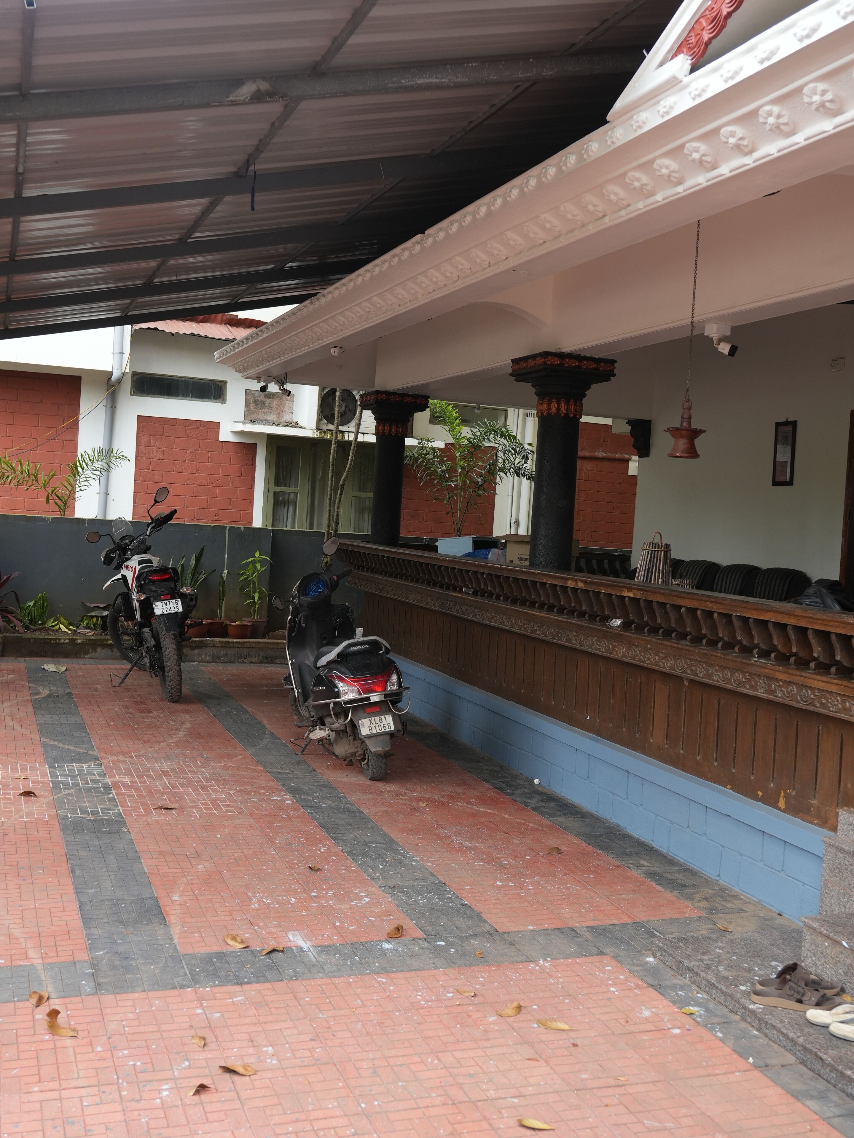 Façade de l’hébergement