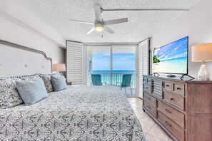 3 bedrooms, iron/ironing board, free WiFi, bed sheets - 🏖️Beachfront Condo☀Sand Castle II-2602🐬Awesome Location🌴Heated Pool/Hot Tub (Indian Shores)