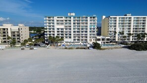Exterior - 🏖️Beachfront Condo☀Sand Castle II-2602🐬Awesome Location🌴Heated Pool/Hot Tub (Indian Shores)