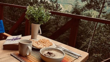 Cabin, 1 phòng ngủ, hút thuốc, ban công | Ban công