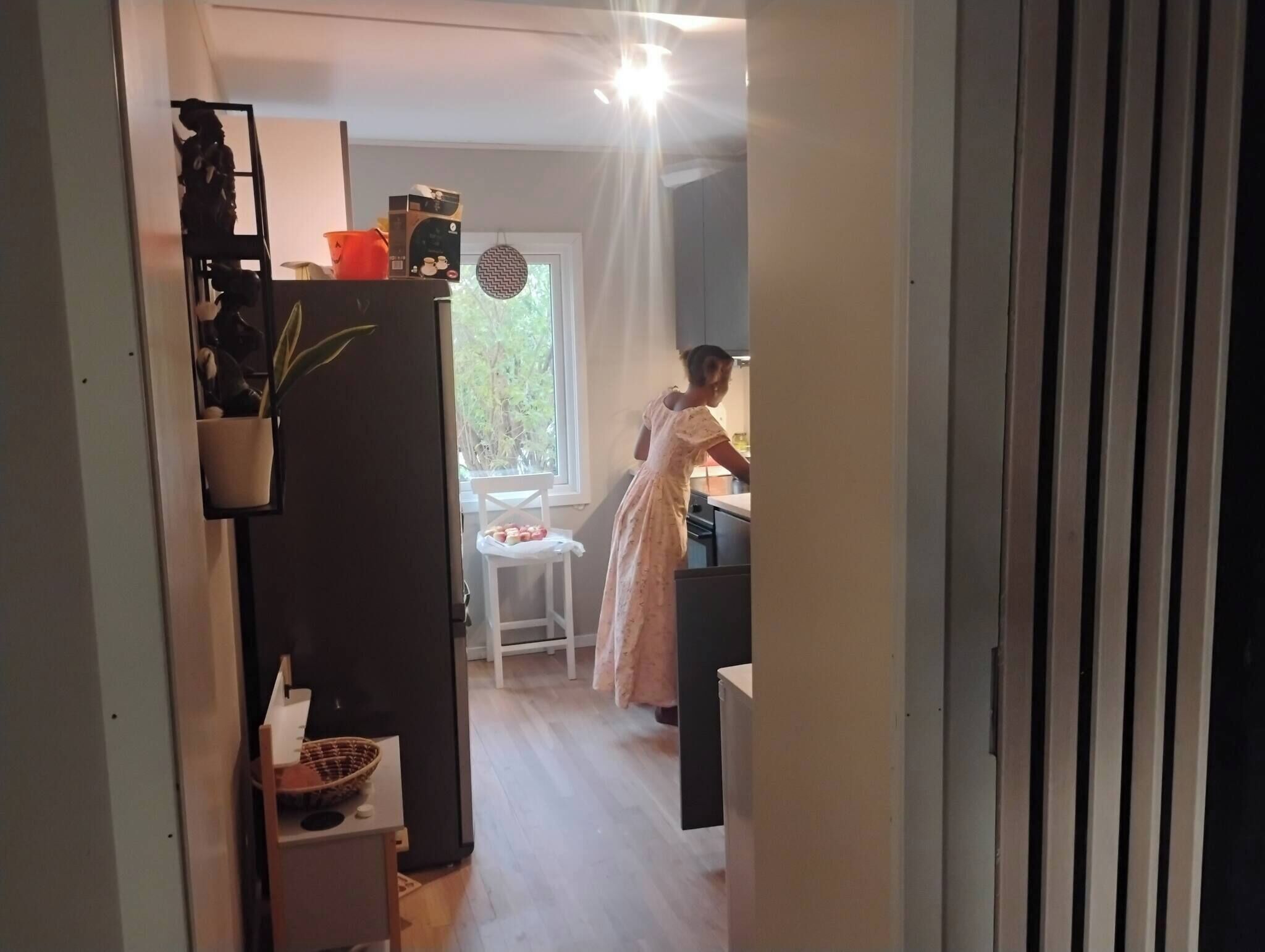 Casa, 2 quartos, sacada, vista para o jardim | Cozinha privada