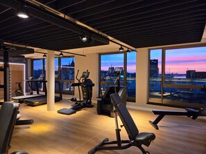 Fitness facility - ScanHotels Apartments (Rostock)