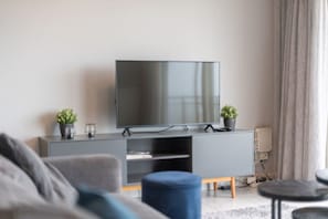 TV, stereo - Dunas Azules - knus appartement met zeezicht (Knokke-Heist)