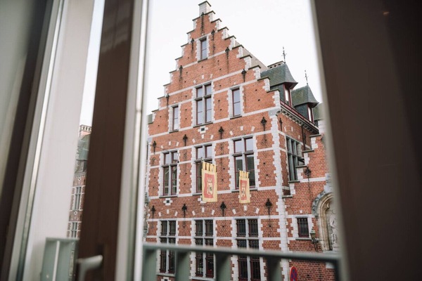 View outside of the rooms