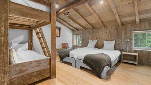 2 室のベッドルーム、WiFi、ベッドシーツ