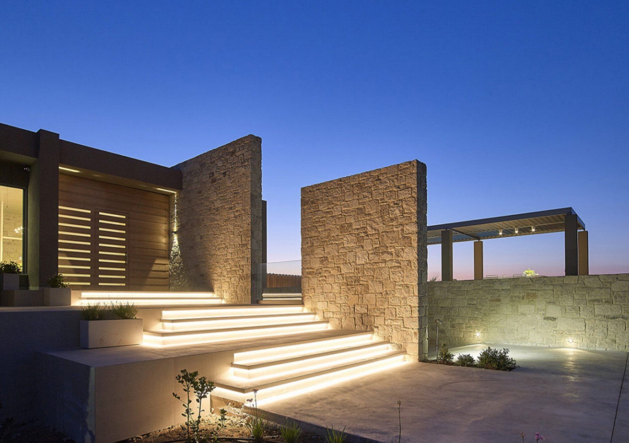 Enceinte de l’hébergement