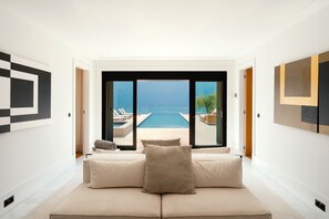 Villa, 6 Bedrooms, Private Pool, Garden View | Living room - Carefree Retreat With Panoramic Views of Lake Como (Tremezzina)