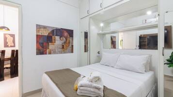 1 bedroom, iron/ironing board, free WiFi, bed sheets