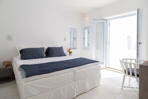 In-room safe, iron/ironing board, free WiFi - Endearing Paros Villa | Villa Irida | 4-Bedrooms | Breathtaking Sea Views |. (Paros)