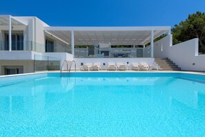 Pool - Elegant Rhodes Villa | Villa Doric Dawn | 2 Bedrooms | Breathtaking Sea Views. (Lindos)