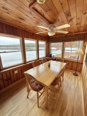 Dining - Waterfront 4 Bedroom 2 Bath on Barker Pond in Sebago (Sebago)