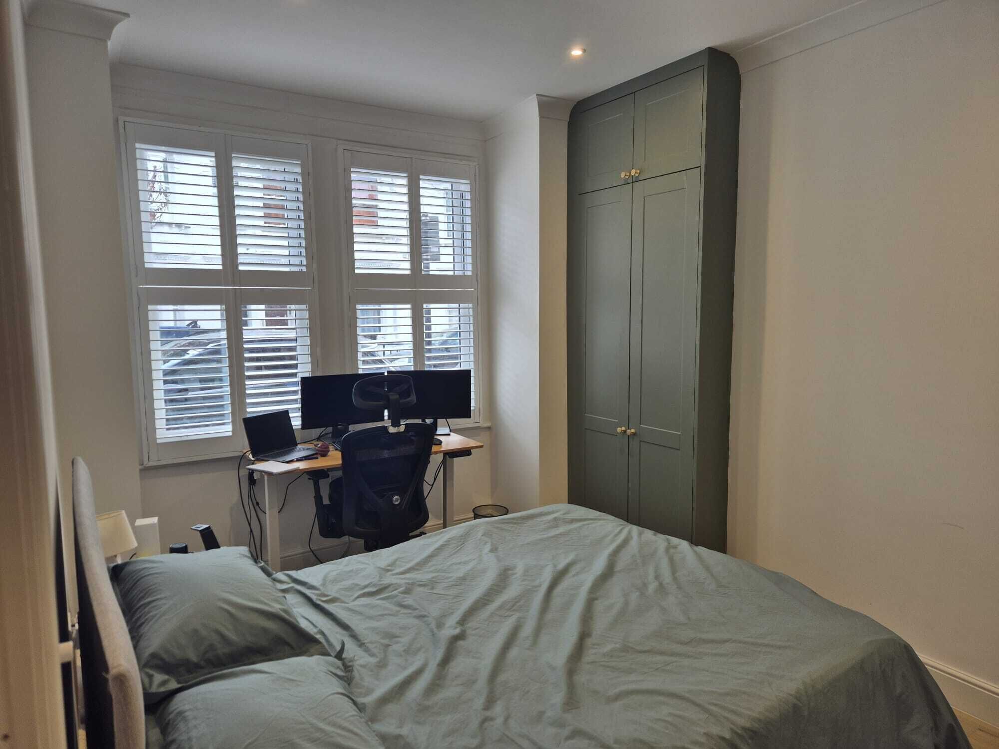 2 dormitorios, tabla de planchar con plancha, Internet y ropa de cama