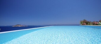 Alluring Patmos Villa | Villa Heracles’ Rest | 5 Bedrooms | Scenic Verandas |.