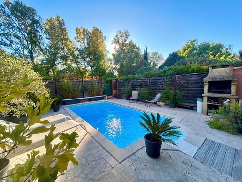 Villa 6 personnes à Aix - Piscine et cadre paisible