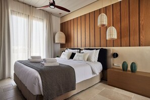 3 slaapkamers, een kluis op de kamer, een strijkplank/strijkijzer