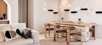 Superb Milos Beach-front Villa | Villa Aegean Bloom | 3 Bedrooms | Private Pool.