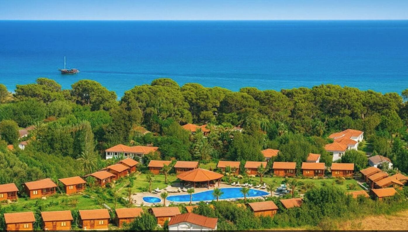 Façade de l’hébergement