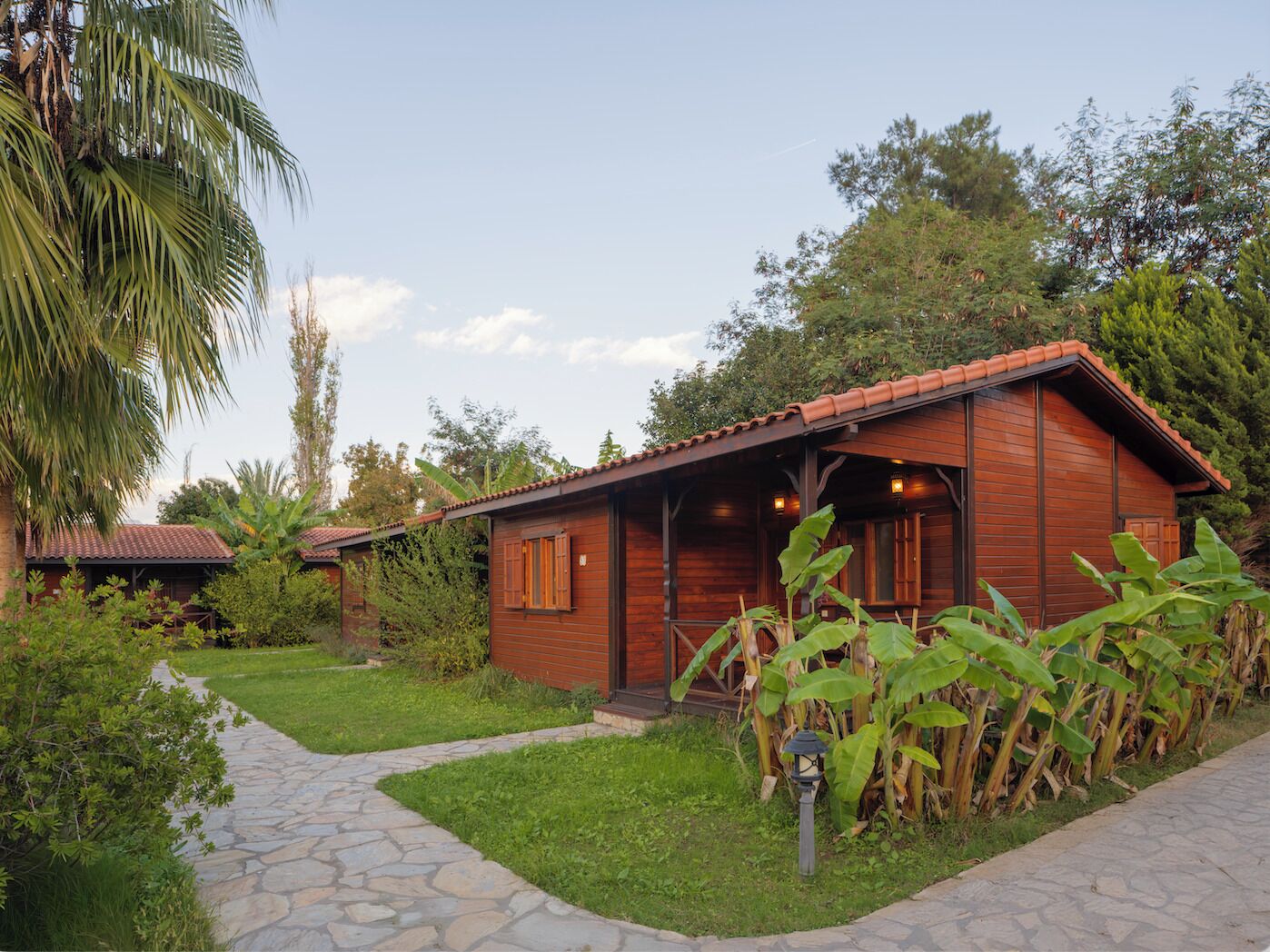 Fassade der Unterkunft