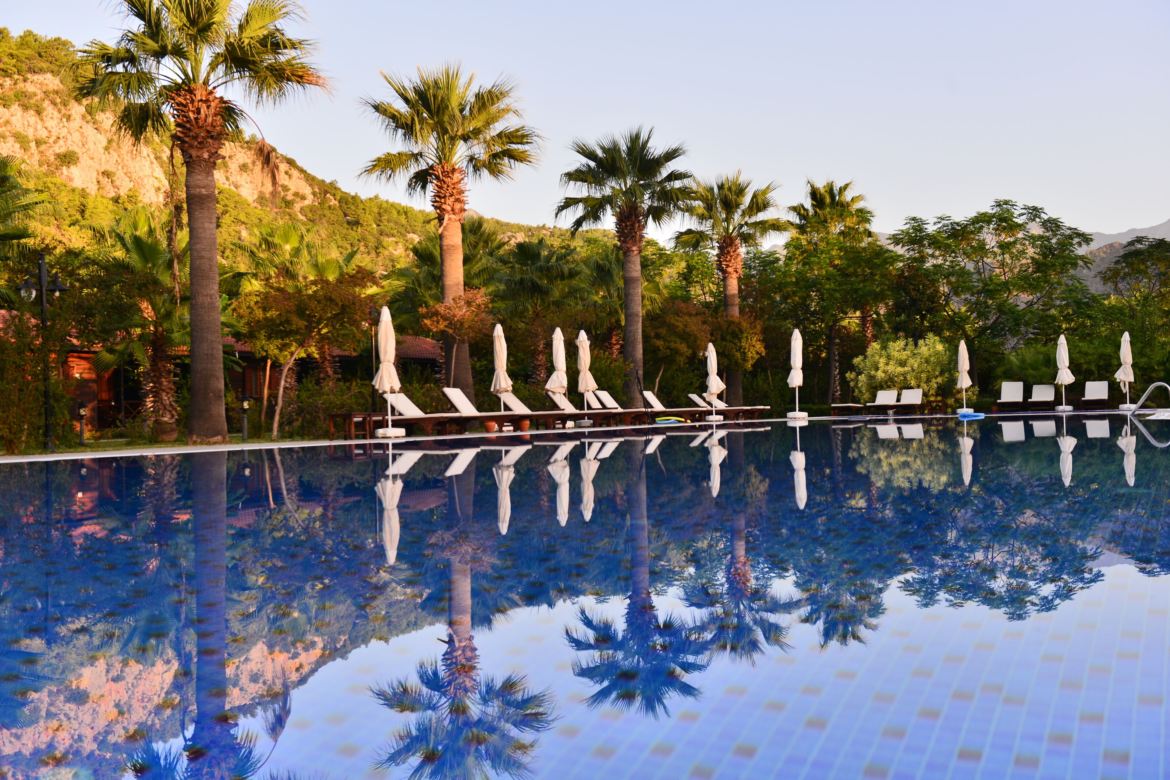 Seasonal outdoor pool