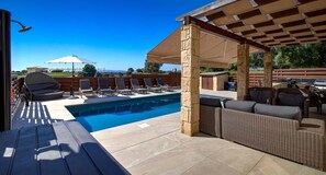 A heated pool - Villa HG08 Pyrinas - Three Bedroom Villa, Sleeps 6 (Kouklia)