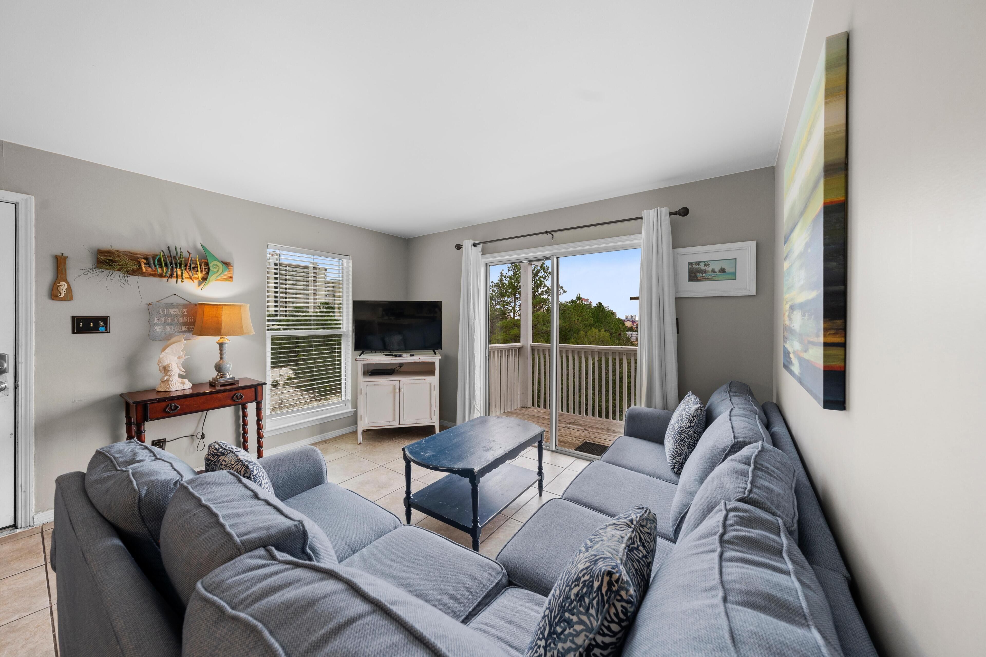 Leilighet, flere senger (Romar Village 322) | Oppholdsområde