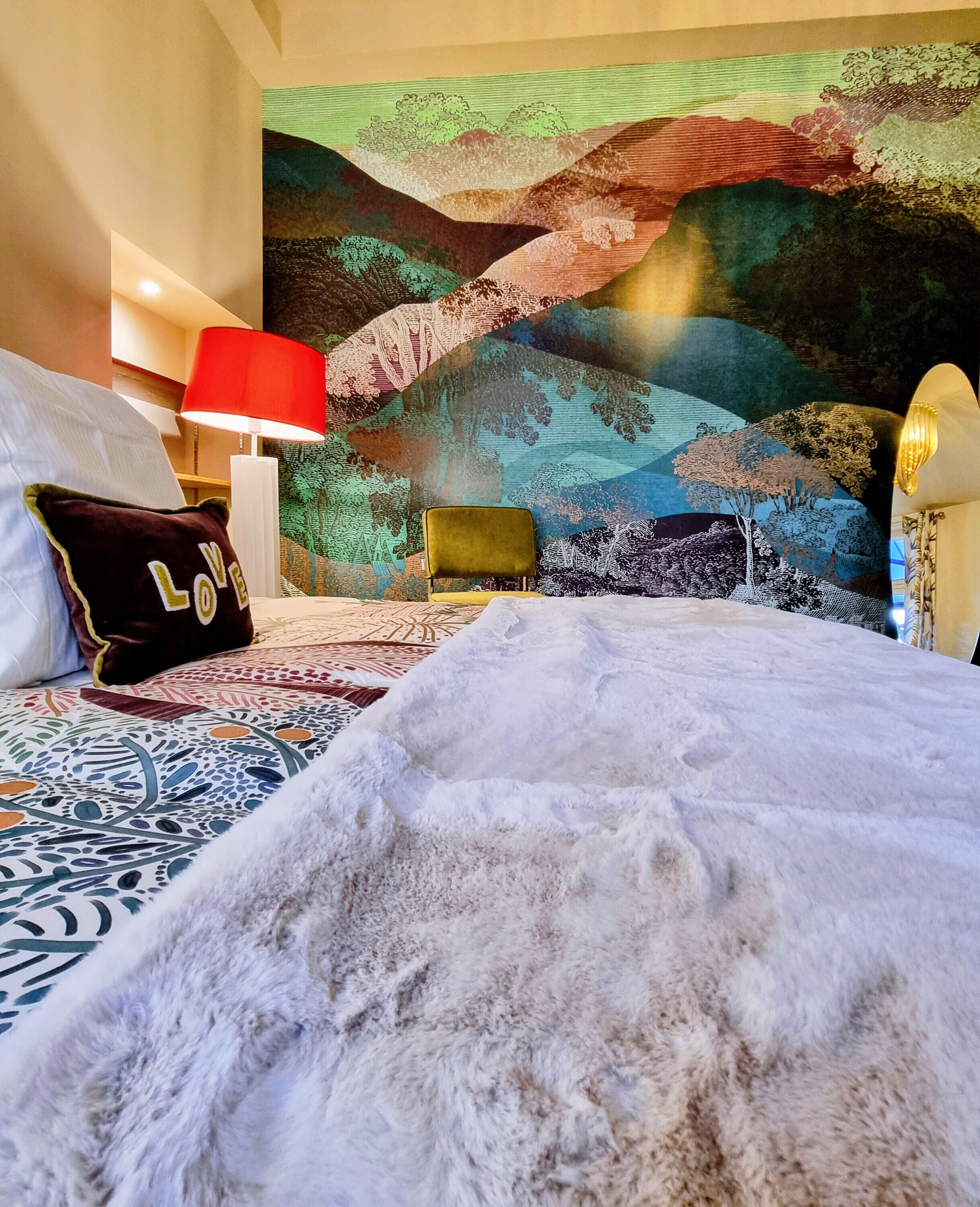 1 slaapkamer, een strijkplank/strijkijzer, wifi, beddengoed