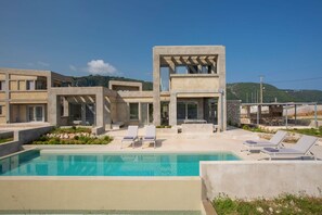 Pool - Endearing Beachfront Lefkada Villa | Villa Ionian Jewel | 2 Bedrooms |. (Lefkada)