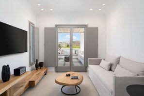 Music library - Magnificent Santorini Villa | Villa Zephyr Breeze | Family Villa with Private. (Santorini)