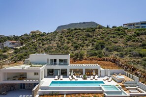 Exterior - Elegant Crete Villa | Villa Cretan Soul | 5 Bedrooms | Prviate Pool |. (Crete)