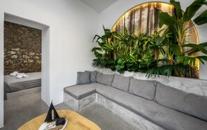 Interior - Thrilling Symi Sea-front Villa | Villa Callista View | 1 Bedroom | Breathtaking. (Symi)