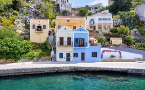 Exterior - Thrilling Symi Sea-front Villa | Villa Callista View | 1 Bedroom | Breathtaking. (Symi)
