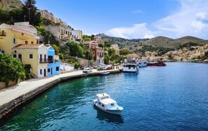Marina - Thrilling Symi Sea-front Villa | Villa Callista View | 1 Bedroom | Breathtaking. (Symi)