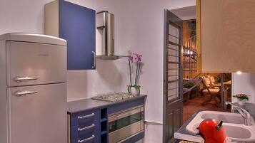 Kühlschrank, Ofen, Herdplatte, Geschirrspüler