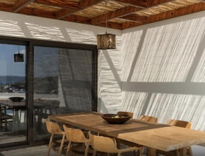 Outdoor dining