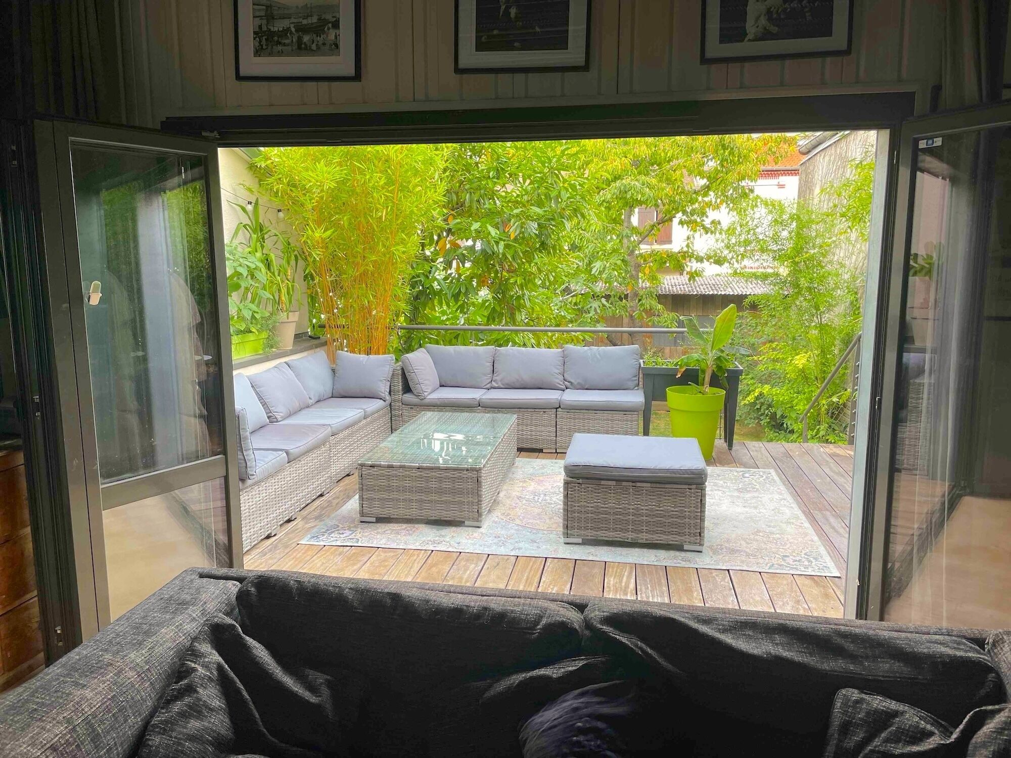 Enceinte de l’hébergement