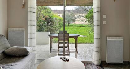 Gßte Le Fief De La Fontaine avec terrasse privée, jardin commun et Wi-Fi