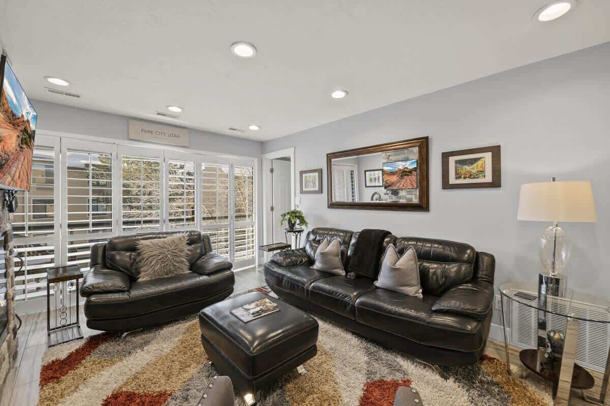 Televisión, chimenea