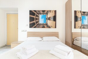 1 bedroom, bed sheets - Apartment O' Spagnolo Int 1 (Napoli)