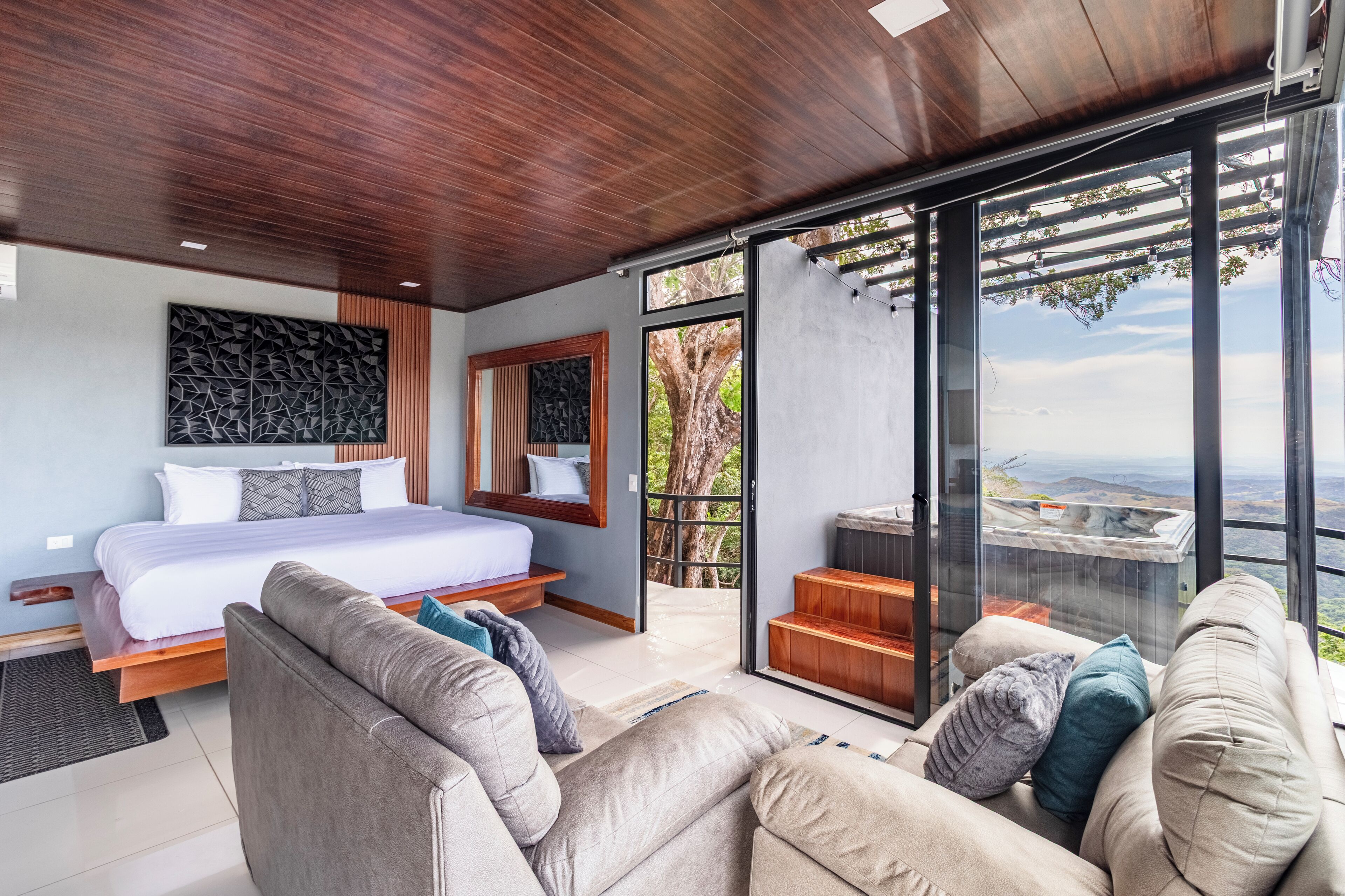 1 habitación, acceso a internet y ropa de cama 