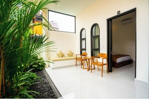 Superior dubbelrum - 1 kingsize-säng | Terrass/Patio