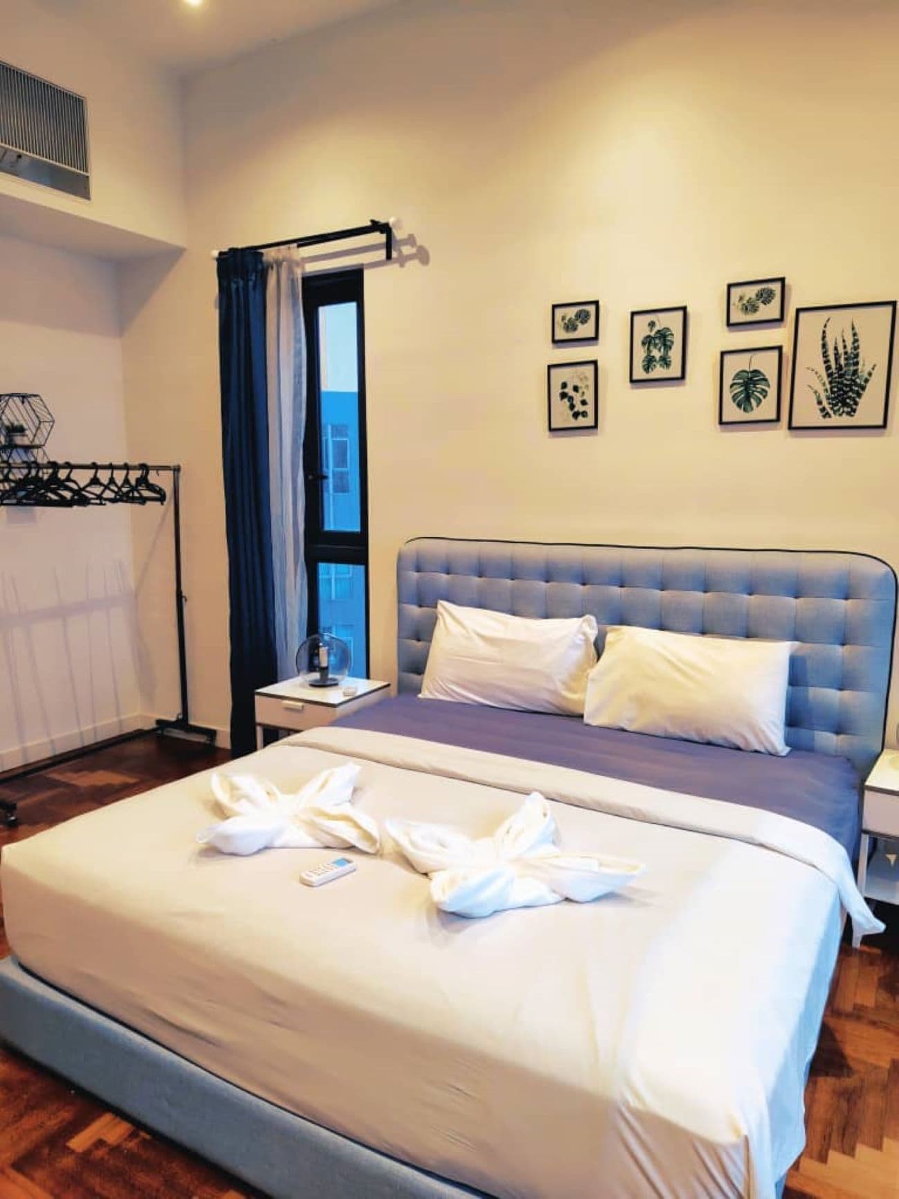 Apartemen Premium, 3 kamar tidur, pemandangan kota | Brankas, setrika/meja setrika, dan Wi-Fi gratis