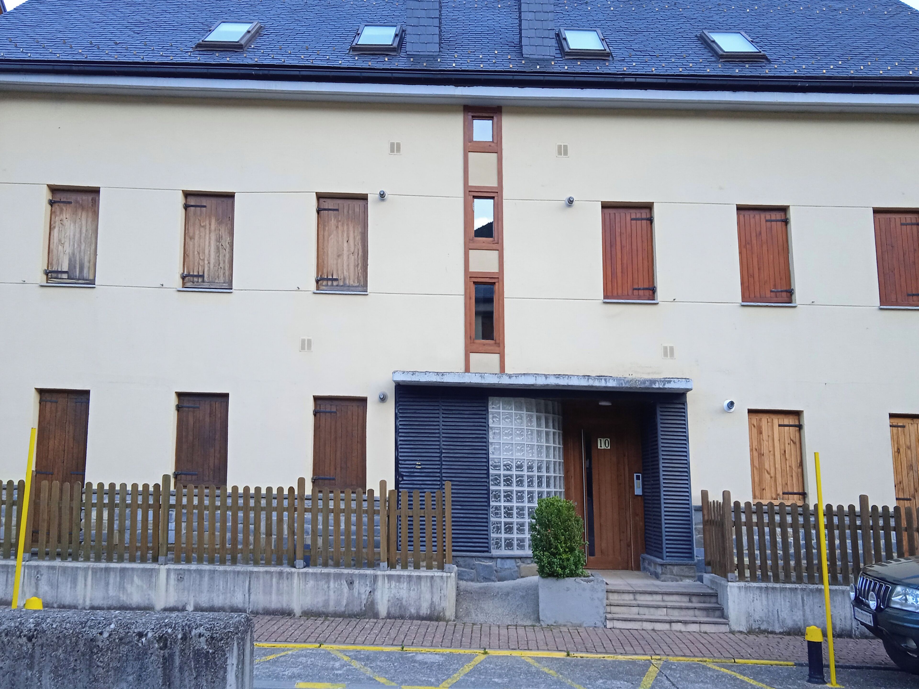 Voorkant van accommodatie