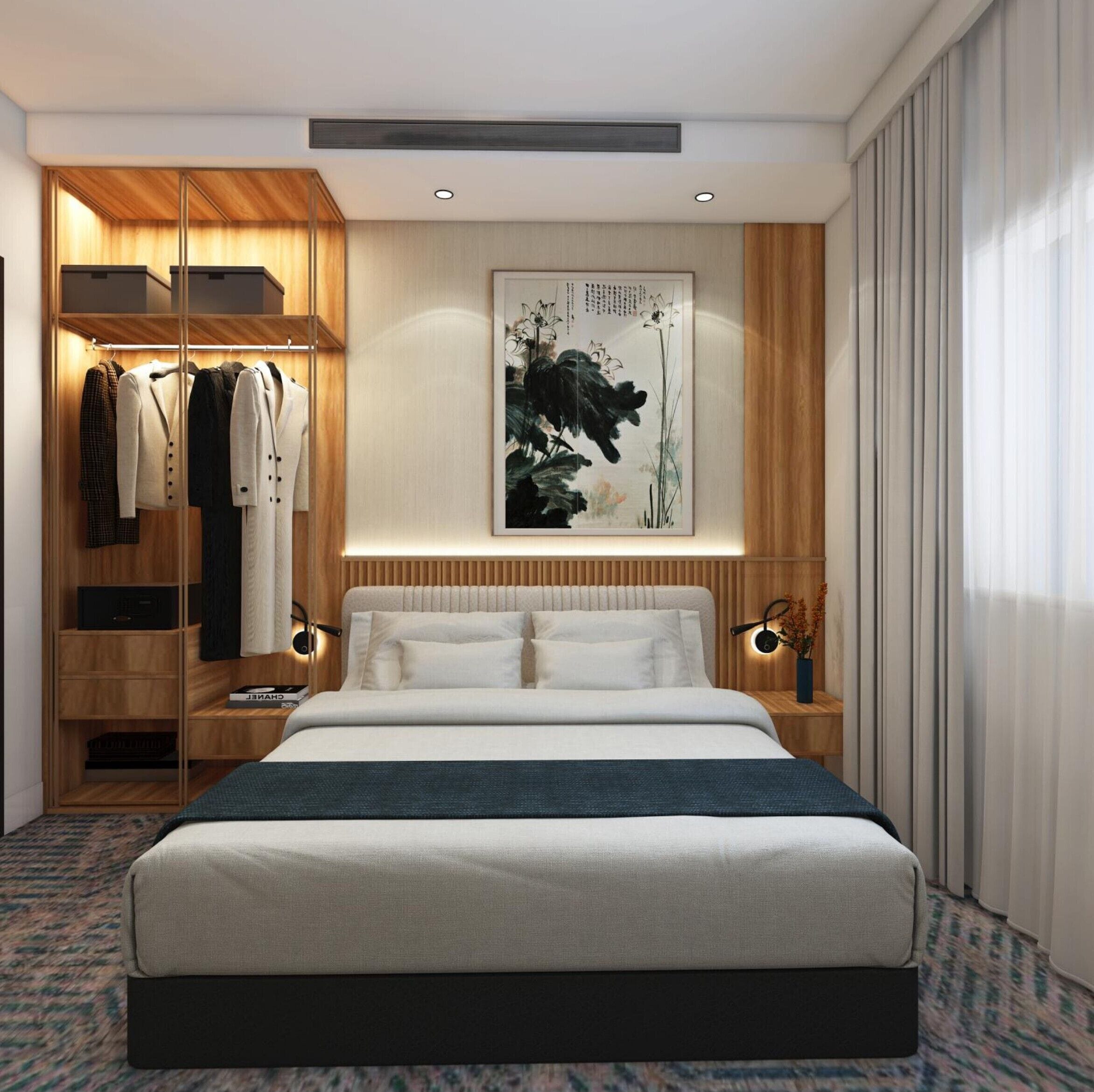 Double Room | In-room safe, laptop workspace, soundproofing, iron/ironing board