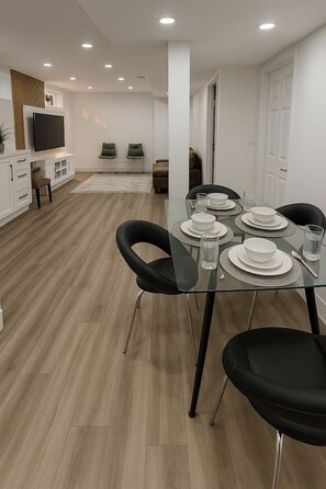 Dining - Lux Basement Apartment Getaway (Brampton)